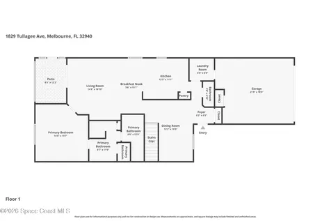 1829 Tullagee Avenue Melbourne FL 32940