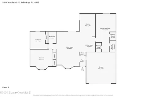 551 Koutnik Road SE Palm Bay FL 32909