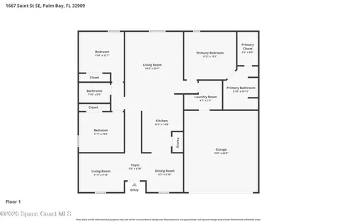 1667 Saint Street SE Palm Bay FL 32909