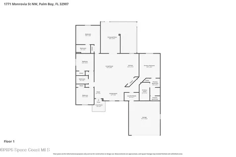 1771 Monrovia Street NW Palm Bay FL 32907