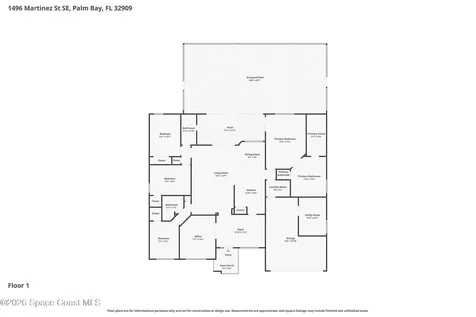 1496 Martinez Street SE Palm Bay FL 32909