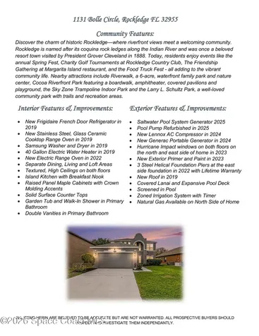 1131 Bolle Circle Rockledge FL 32955