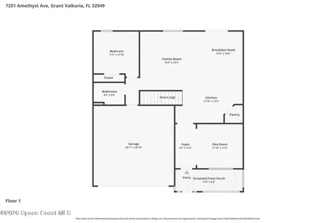 7251 Amethyst Avenue Grant-valkaria FL 32949