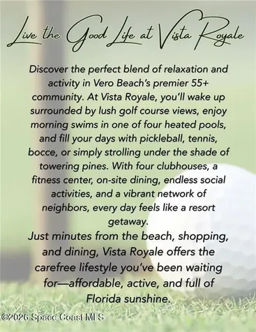 17 Vista Palm Lane Vero Beach FL 32962