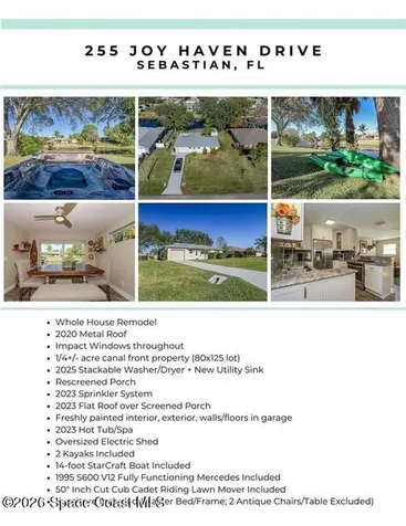 255 Joy Haven Drive Sebastian FL 32958