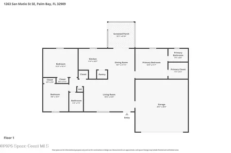 1263 San Matio Street Palm Bay FL 32909