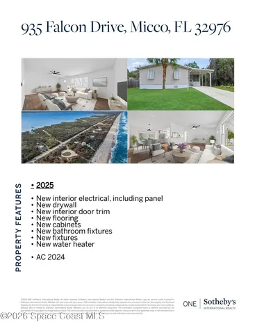 935 Falcon Drive Micco FL 32976