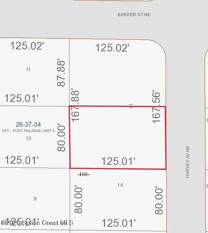 Tbd Harvey Avenue NE Palm Bay FL 32907