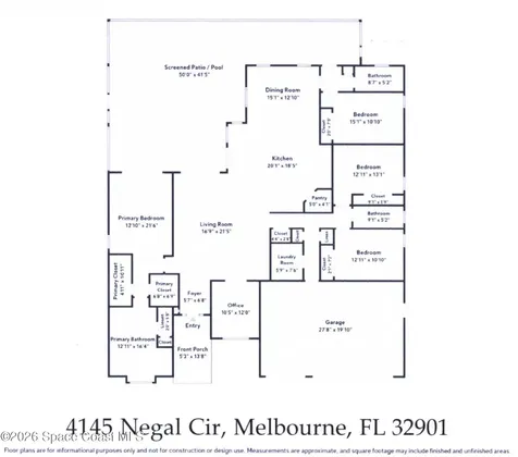4145 Negal Circle Melbourne FL 32901