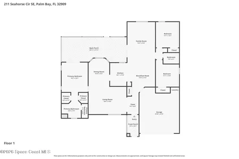 211 Seahorse Circle SE Palm Bay FL 32909