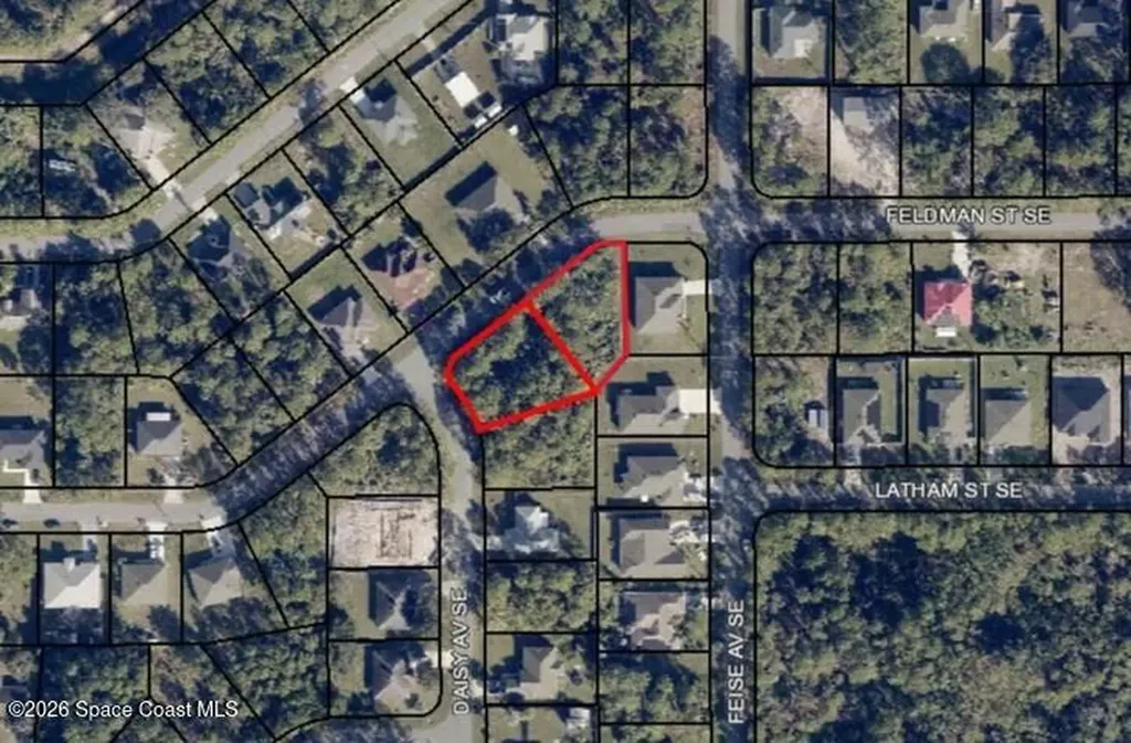 178 & 190 Feldman (2 Lots) Street SE Palm Bay FL 32909