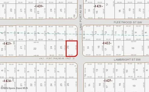 501 Lambright (corner Lake Port) Street SW Palm Bay FL 32908