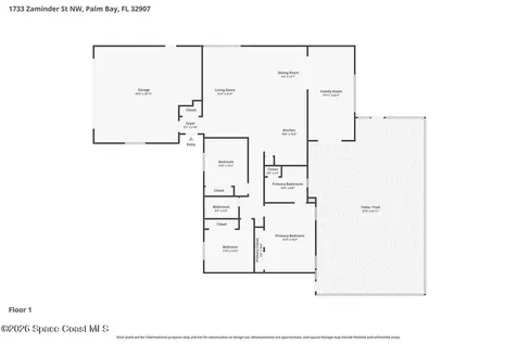 1733 Zaminder Street NW Palm Bay FL 32907