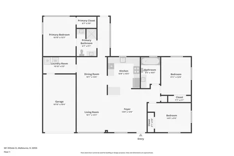 581 Hillside Court Melbourne FL 32935