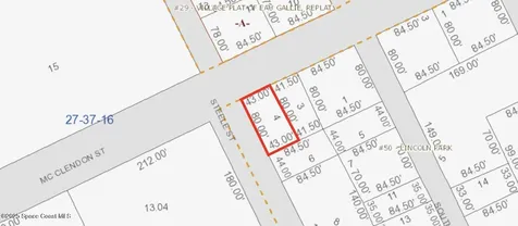 0 Mc Clendon Street Melbourne FL 32935