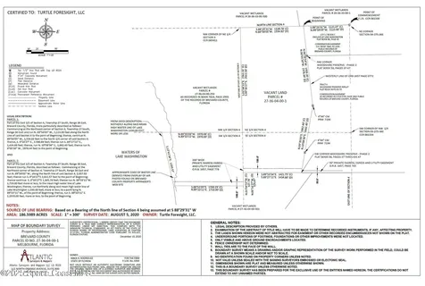 186.59 Acres Of Vacant Land Melbourne FL 32934