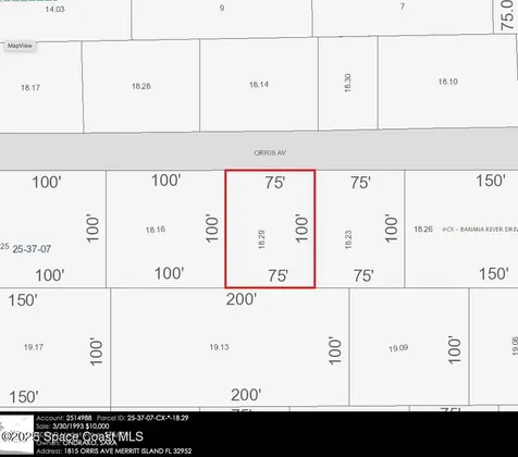 1815 Orris Avenue Merritt Island FL 32952