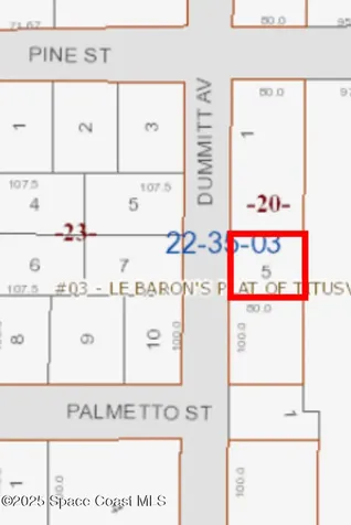 0 Dummit Avenue Titusville FL 32796