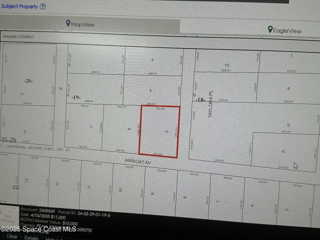 0 Airboat Avenue Cocoa FL 32926