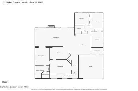 1525 Sykes Creek Drive Merritt Island FL 32953