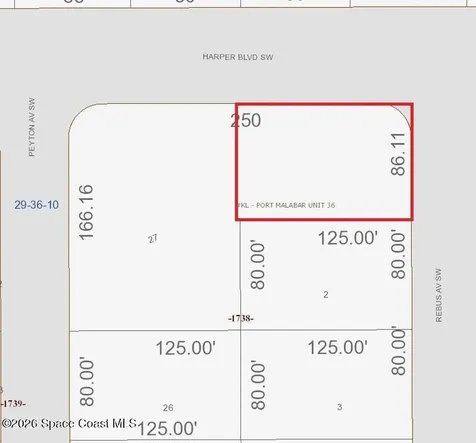 Tbd Corner Of Rebus Ave. & Harper Boulevard SW Palm Bay FL 32908