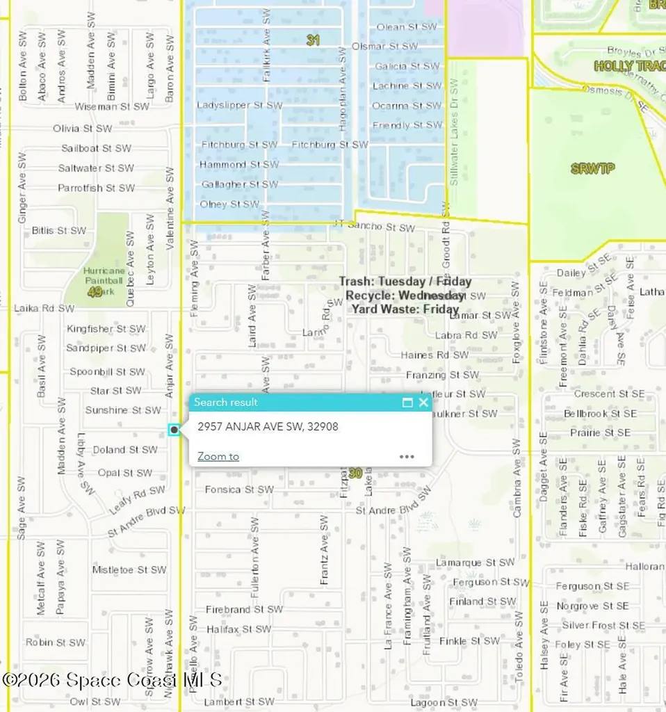 2957 Anjar Avenue SW Palm Bay FL 32908