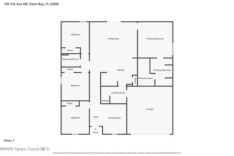 199 Tile Avenue SW Palm Bay FL 32908