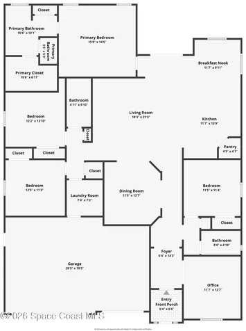 1851 Bridgeport Circle Rockledge FL 32955