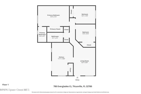 780 Everglades Court Titusville FL 32780