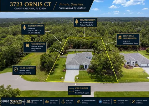 3723 Ornis Court Grant-valkaria FL 32950