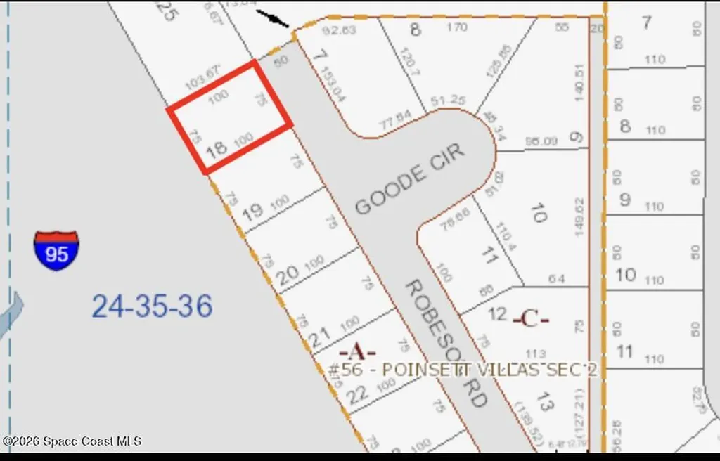 0 Robeson (lot 18) Road Cocoa FL 32926