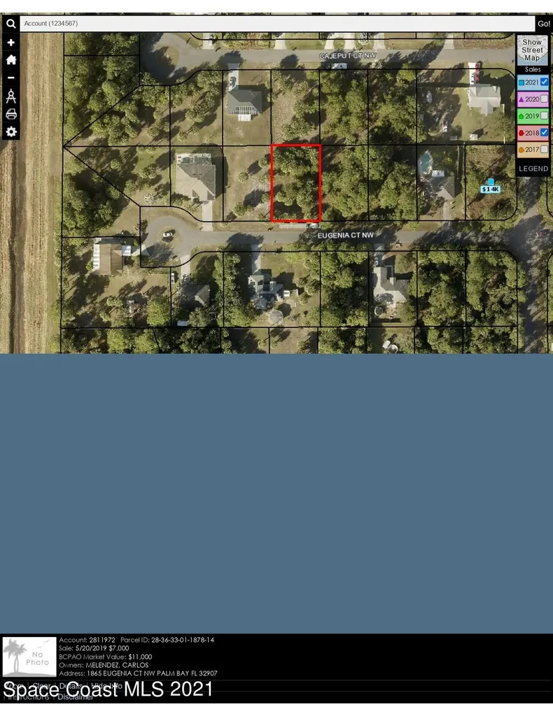 1865 Eugenia Court NW Palm Bay FL 32907