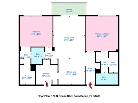170 N Ocean Boulevard Palm Beach FL 33480