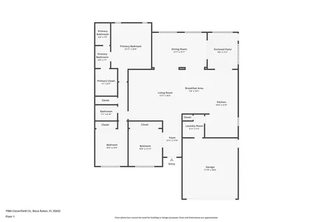 7980 Cloverfield Circle Boca Raton FL 33433