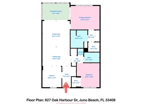 827 Oak Harbour Drive Juno Beach FL 33408