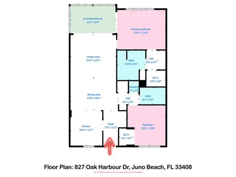 827 Oak Harbour Drive Juno Beach FL 33408
