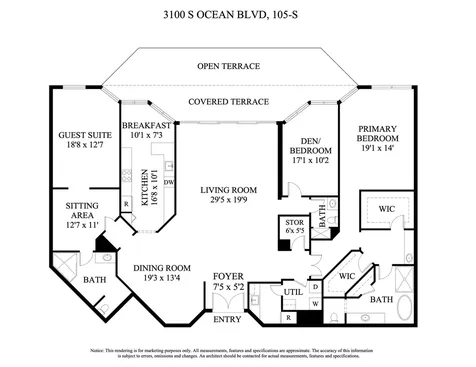 3100 S Ocean Boulevard Palm Beach FL 33480