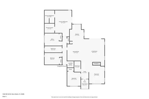 1338 Sw 3rd Street Boca Raton FL 33486