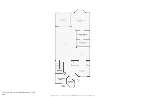 1604 Sw Harbour Isles Circle Port Saint Lucie FL 34986