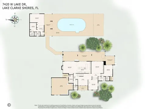 7420 W Lake Drive Lake Clarke Shores FL 33406