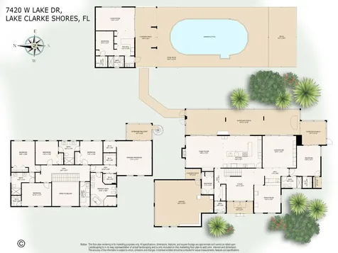 7420 W Lake Drive Lake Clarke Shores FL 33406