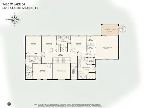 7420 W Lake Drive Lake Clarke Shores FL 33406