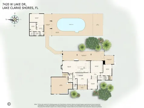 7420 W Lake Drive Lake Clarke Shores FL 33406