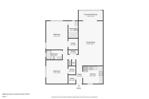 2860 Somerset Drive Lauderdale Lakes FL 33311