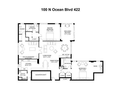 100 N Ocean Boulevard Delray Beach FL 33483