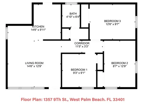 1357 9th Street West Palm Beach FL 33401