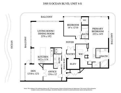 3505 S Ocean Boulevard Highland Beach FL 33487