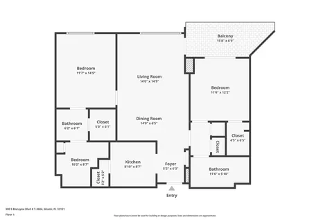 300 S Biscayne Boulevard Miami FL 33131