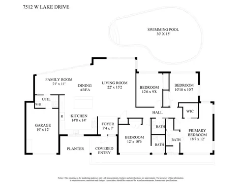 7512 W Lake Drive Lake Clarke Shores FL 33406