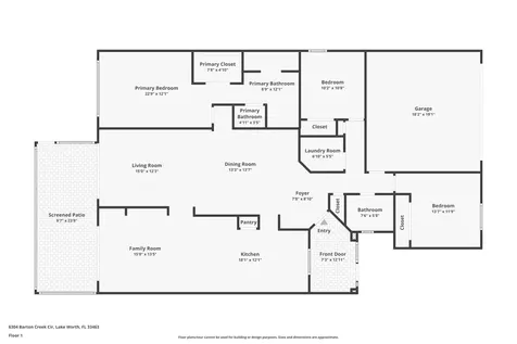 6304 Barton Creek Circle Lake Worth FL 33463